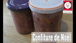 Recette de noel thermomix confiture de noel [upl. by Kingsly]