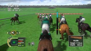 CHAMPION JOCKEY G1 JOCKEY amp GALLOP RACER E3 2011 GAMEPLAY 2 [upl. by Ennoirb]