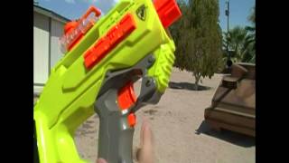 Range Test Nerf Rayven CS18 Range Test Video Stock vs Modified Range Test [upl. by Hocker]