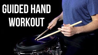 Guided Hand Workout for Drummers  ABBDRUMSCOM [upl. by Archangel]