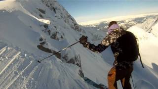 Blackcomb Slackcountry Corona Bowl [upl. by Onifur]