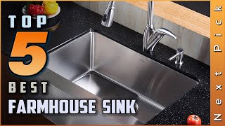 Top 5 Best Farmhouse Sinks Review in 2023 [upl. by Ataliah717]