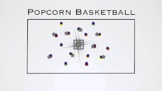 PE Games  Popcorn Basketball [upl. by Lynea]