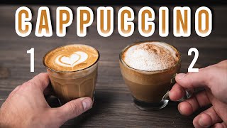 Learn How To Make a Cappuccino  2 Methods amp Recipes [upl. by Yramanna497]