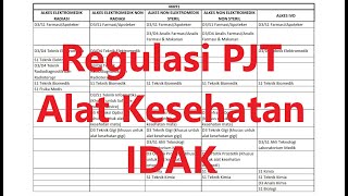 TIPS REGULASI PJT ALAT KESEHATAN UNTUK IDAK 2023 [upl. by Ahsenauj55]