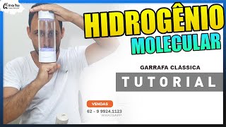 HIDROGÊNIO MOLECULAR  INALAÇÃO E ÁGUA  TUTORIAL [upl. by Tedman]