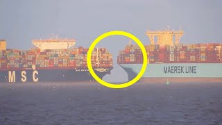 TOP 10 SHIP CRASH COMPILATION CAUGHT ON CAMERA [upl. by Annalee]