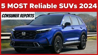 2024s The Top 5 Most Reliable And Fuel Efficient Compact SUVs  Consumer Reports [upl. by Flemings645]