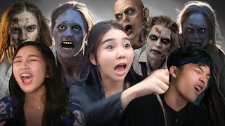 AJAK SARTI DAN NARMANS KE RUMAH ZOMBIE  SAMPE NANGIS BERANTEM [upl. by Lanza]