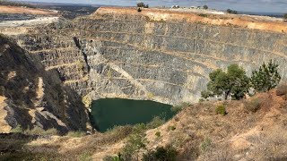 Mine Lookout and Exploring at Greenbushes Western Australia [upl. by Klayman]