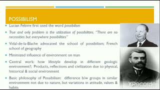 Approaches to Man  Environment Relation Determinism Possibilism amp Neo determinism [upl. by Salazar]