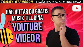 Här hittar du gratis musik till dina youtube videor [upl. by Lizette]