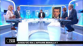 Jusquoù ira laffaire Benalla  cdanslair 21072018 [upl. by Avlasor]