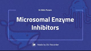 Microsomal Enzyme Inhibitors Ciprofloxacin Erythromycin Chloramphenicol [upl. by Vere]