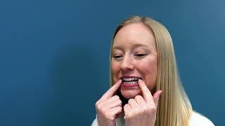 How to fit the SleepRight UltraComfort Dental Guard [upl. by Trillby]