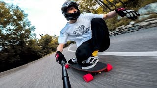 Epic Downhill Longboard  Raw Runs GoPro Лонгборд ANTON Z  Антон Звягинцев скейтборд [upl. by Canica]