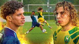 DANI vs AYOUB 🔥😱 MATCHDAY  ADO vs FEYENOORD [upl. by Thornburg]