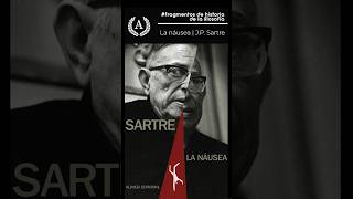 La náusea de JeanPaul Sartre filosofía historiadelafilosofia pensamientos existencialismo [upl. by Yehc615]