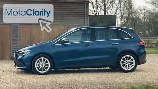 New MercedesBenz BClass Review  MotaClarity [upl. by Ervine785]