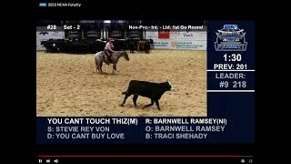 2023 NCHA Futurity Cutting Horse Competition You Cant Touch Thiz [upl. by Nore556]