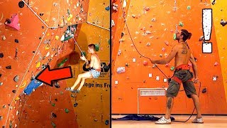 How to Belay Dynamically Common Mistakes  Beginner Advice  Fear of Falling [upl. by Hay989]