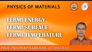 Fermi Energy Fermi Surface Fermi Temperature [upl. by Yesnil283]