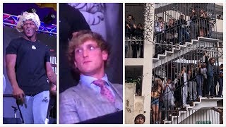 KSI vs LOGAN PAUL UK Press Conference Behind The Scenes [upl. by Yraek]