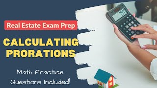 REAL ESTATE EXAM PREP  CALCULATING PRORATIONS [upl. by Auop773]