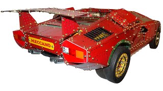 Meccano Lamborghini Countach [upl. by Ennaylime]