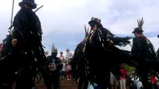 Hunters Moon Morris quotRickyardquot Eastbourne Lammas Festival 2013 [upl. by Sunshine]