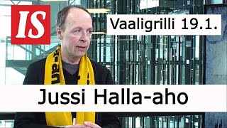 Jussi Hallaaho  IS Vaaligrilli 191  Presidentinvaalit 2024 [upl. by Dlawso]