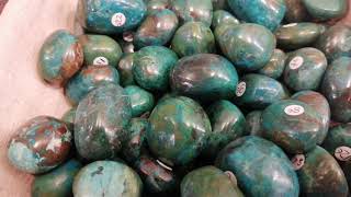 PROPRIÉTÉS DE LA CHRYSOCOLLE PRESENTÉ PAR LA BOUTIQUE GEMMES ET ZEN [upl. by Trin]