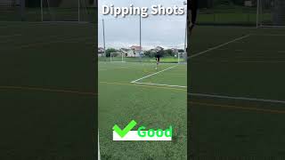 Dipping shot tutorial💥⚽️Shorts [upl. by Azer656]