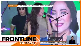 Francine Diaz sumingit umano sa performance ng Orange and Lemons  Frontline Pilipinas [upl. by Uyerta17]