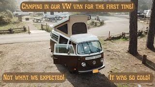 Rookies try camping in VW Westfalia van it was so cold [upl. by Erwin729]