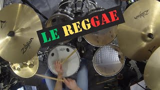 10 rythmes de reggae à la batterie [upl. by Nahoj280]