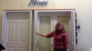 Mirage Retractable Screen Door  How it works [upl. by Aynik]