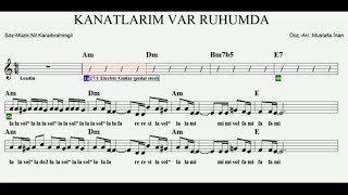 KANATLARIM VAR RUHUMDAAmGuitarFluteViolinMelodicaKeyboard [upl. by Cilla224]