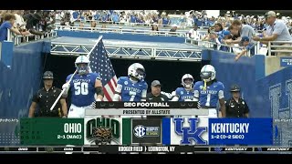 2024  Kentucky Football  Kentucky vs Ohio Game 4 [upl. by Adnilab]