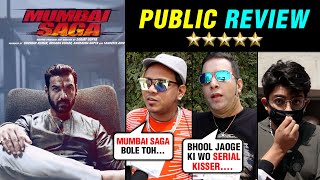 Mumbai Saga Movie Honest PUBLIC Review  John Abraham  Emraan Hashmi [upl. by Ecilayram899]