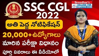 SSC CGL 2022 Official Vacancies out 37409 Vacancies [upl. by Mihalco]