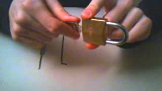 ABUS 8540 Padlock Picked [upl. by Aniluj]