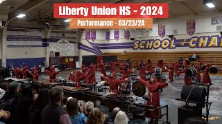 Liberty Union HS 2024  Performance  Foothill Winter Review [upl. by Baxter778]