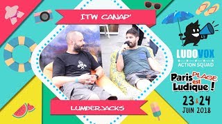 Paris Est Ludique 2018  Interview Lumberjacks Studio [upl. by Lil]