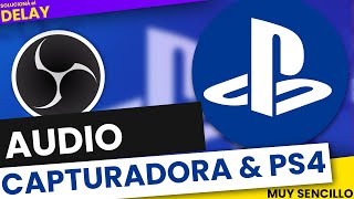 AUDIO CAPTURADORA OBS  SOLUCIÓN PS4  XBOX  PS5  🔴 [upl. by Eiramit713]