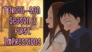 Takagisans dream karakai jouzu no takagisan season 3 ep 1 [upl. by Ennaitak847]