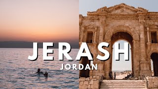 JERASH THE INCREDIBLE ROMAN CITY IN JORDAN  Burqu  Jerash  Deadsea [upl. by Onairda]