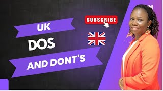 Dos and Donts in the UK [upl. by Lina]