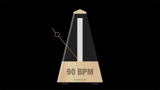 90 BPM Metronome [upl. by Harat344]