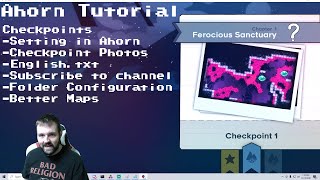 Ahorn Tutorials Checkpoints Settings Configuration Photos Text [upl. by Leidag]